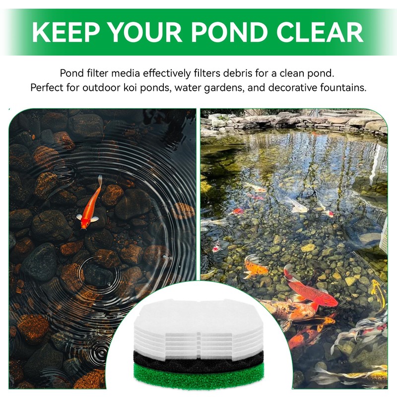 Pond Filter Replacement for Aquagarden Inpond 5 in 1 600