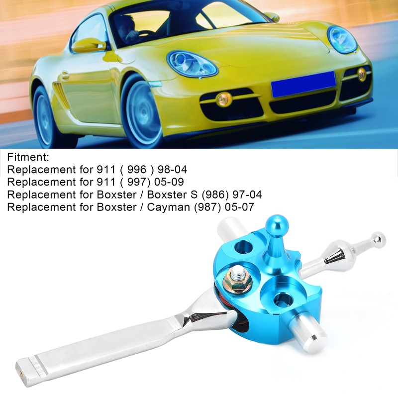 Gear Lever Steel Aluminum Car Modification Replacement for Boxster /