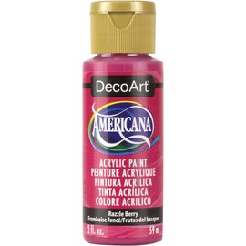 DecoArt Americana Acrylic Paint, 2-Ounce, Razzle Berry