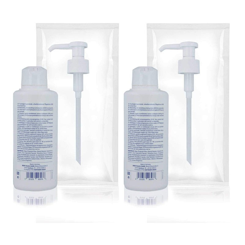 Horn Medical Dosing Pump with Baktolan Care Lotion (2 x