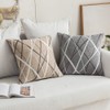 MIULEE Throw Pillow Case Cushion Covers Modern Line Decorative Square