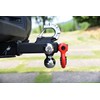 TOPTOW Trailer Hitch Tri-Ball Hitch Mount with Chrome 1-7/8-in, 2-in,
