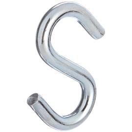 MINTCRAFT LR372 Zinc Large Open S-Hook, 2-1/2-Inch