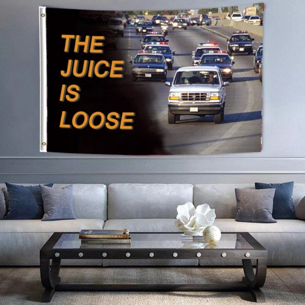 ENMOON 3x5 FT Banner & Flags The Juice is Loose