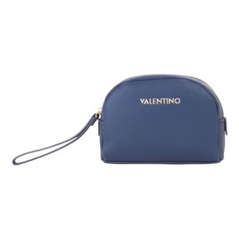 VALENTINO Kulturbeutel FAE Re Soft Cosmetic Case Blu dunkelblau
