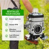 300486 43cc Carburetor, Replacement Small Engine Carburetor Fits for Earthquake
