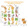 Fancy Land Animal Tattoos for Kids Safari Jungle Temporary Tattoo