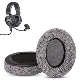 HAIZEEN Ear Pads Compatible with Audio Technica BPHS1 BPHS-1 BPHS1-XF4 Headset Ear Pads Replacement Cushion (Breathable Fabric/High-Quality Foam)