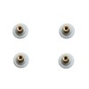 HEGAPRO Universal castors, ball bearing castors for sliding or shower