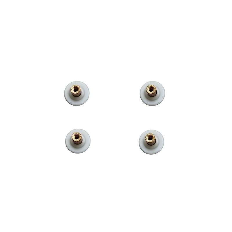 HEGAPRO Universal castors, ball bearing castors for sliding or shower