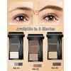 Eyebrow Powder Makeup Kit, 3 in 1 Eyebrow Kit, Brow