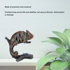 Chameleon Statue Sculpture Resin Chameleon Wild Animal Figurine Ornament for