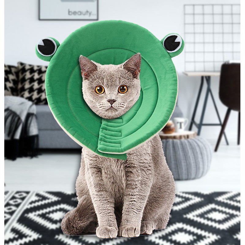 Adjustable Anti lick Ring Wound Protective Pet Collar Circle for