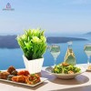 Importeek 3pz Arreglo Floral Artificial Flores Planta Decoracion Ramo