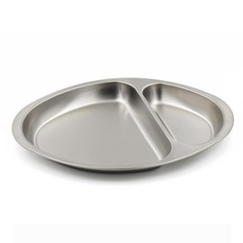 Tsubamesanjo Village Blacksmith Stainless Steel Lunch Plate (Deep Lunch Plate)