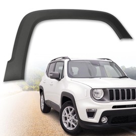 DOTCOM Front Right Fender Flare Wheel Arch Cover,Fit For Jeep Renegade 2015 2016 2017 2018 2019 2020 2021,Wheel Cover Protector,Textured Factory Style Black