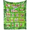 Soft Flannel Sloth Throw Blanket for Girls Boys Kids -