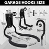 3-H Weed Eater Hanger 2 Pack,2 Garden Hose Holder,2 Screw