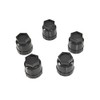 1985-1996 Corvette Wheel Lug Nut Cap Black Plastic Set of