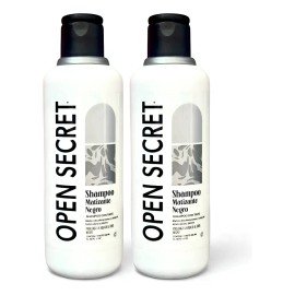 Kit Open Secret Shampoo Tinte Matizante Negro 300