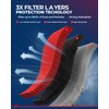 KAX CA12052 Filtro de Aire de Motor Premium para Honda