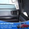 Side Air Vent Frame Compatible with Nissan Titan 2016-2023, ABS
