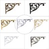 Shelf Brackets 8 Inch 4PCS Heavy Duty Polished Chrome Wall