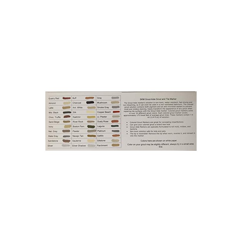 SKM Grout Aide Grout and Tile Marker (Mushroom) - 33