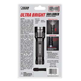 Feit Electric FL500 - Linterna LED AAA de 500 lúmenes, compacta ultra brillante, 3 celdas