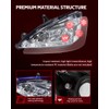 Torchbeam Headlights Assembly Compatible with 2003 2004 2005 2006 2007