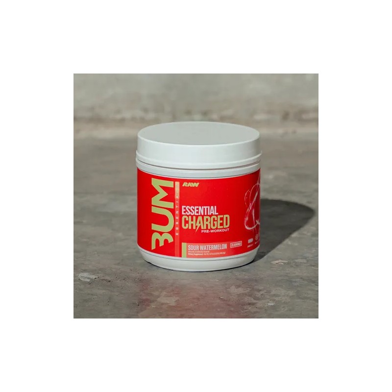 Pre Entreno Raw Nutrition Cbum Essential Charged 25 Serv Sabor