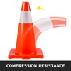 VEVOR 12Pack 18" Traffic Cones, Safety Road Parking Cones PVC