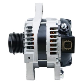Alternator 11385N Replacement for 1.8L L4 Toyota Corolla 2009-2011, Matrix 09-10, Pontiac Vibe 09-10, Scion xD 08-14, 6-Groove Clutch Pulley, 100 Amp 12V: 11385, 12897, 270600T040, 0986CR6103, AL3370X