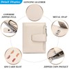 FREYAMIRA Rfid Blocking Wallet for Women Bifold Leather Wallet Compact