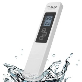 Mesee Water Quality Test Meter, 3 in 1 LCD Digital Water Quality Tester, Water Tester, TDS EC Water Tester, High Accuracy for Drinking Water, Pool, Aquarium, Fish Pond and Swimming Pool