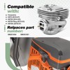 Quctaki Cylinder Piston Kit with Gaskets Compatible with Husqvarna K970