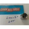 CHANNELLOCK 6 mm x 1/4" DR METRIC SOCKET 6 Point