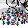 RISON Titanium Hex Nuts M12, Pack of 5 Locking Nuts