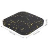 6PCS Rubber Treadmill Mat Sound Insulation Cushion Exercise Equipment Mat