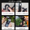 Bike Phone Holder Shock Absorbing Device Black Waterproof Fixed Rainproof