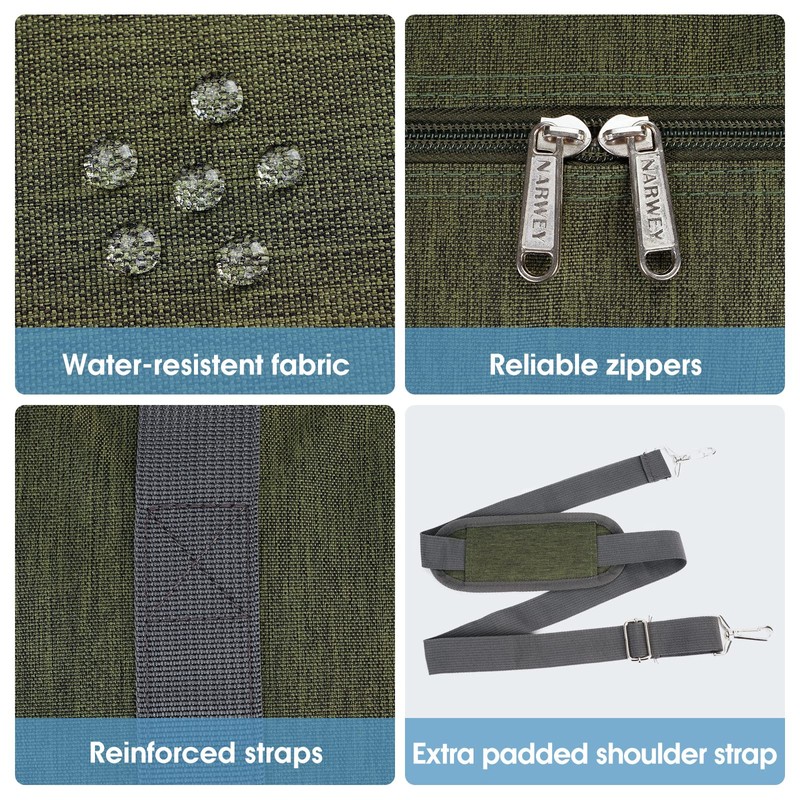 Narwey Carry on Luggage for Airplanes Approved Carry on Duffle