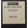 Black Leather Case Pouch For S.T. Dupont Slim 7 Lighter,