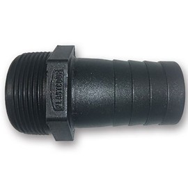 Flowbal GES-10 1" 1/4x32 Plastic Cup Hose Connector Polyamide Resin Hose Fitting