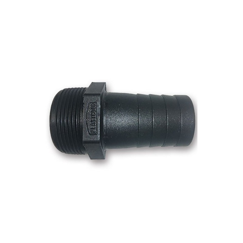 Flowbal GES-10 1" 1/4x32 Plastic Cup Hose Connector Polyamide Resin