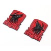 Mnneryss Pair Custom Dark Horse Style Coyote Emblems Door Left