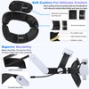 15000mAh Battery Head Strap for Meta Quest 3/3S/2, Adjustable Elite