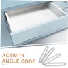 LALAFINA 4pcs Adjustable Stainless Steel Mending Plates for Furniture Heavy