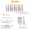 WOBANE LED Under-Unit Light with Switch, 4 x 50 cm