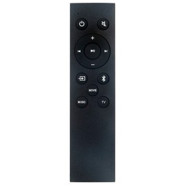 Allimity New Replacement Remote Control Compatible with TCL Alto 6 2.0 Channel Home Theater Sound Bar 6 Series Soundbar TS6100 TS6100-NA
