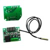 SHINEOFI Programmable Digital Thermostat for Central Air Conditioners Fan Coil